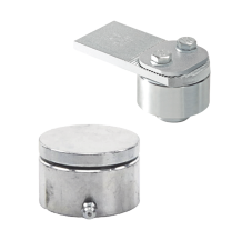 85M + 87M / Kit de Bivelo y Tejuelo Medianos Para Puertas de Hasta 450 Kg