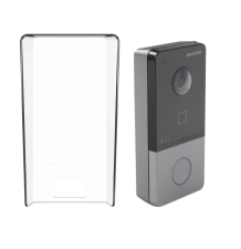 Kit Videoportero IP + Carcasa protectora 2 Megapixel / PoE Estandar / IP65 / Apertura desde Hik-connect / Soporta 1 Departamento