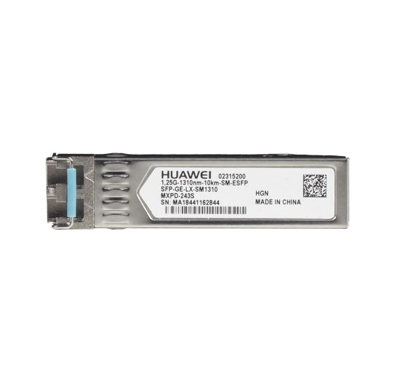 Transceptor óptico eSFP / Velocidad de 1Gbps / Monomodo / 1310nm / Conector LC / Distancia de hasta 10 Km