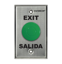 Botón Tipo Hongo / Color Verde / Relevador NO, NC, COM