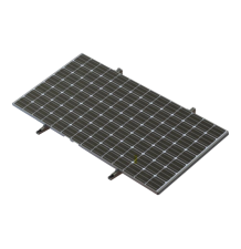 Montaje Para Piso de Concreto Para un Modulo Fotovoltaico de 450 a 660W