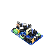 12 o 24 Vcc @ 6 A / fuente tipo tarjeta / 1 salida / capacidad de batería / batería no incluida.