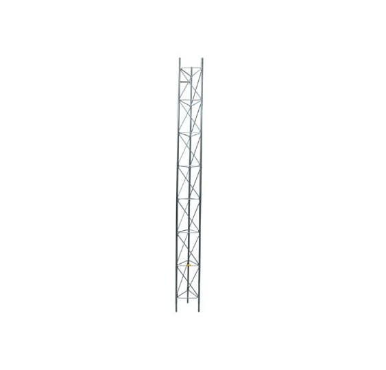 Tramo de Torre Arriostrada de 3m x 30cm, Galvanizado por Electrólisis, Hasta 30 m de Elevación. Zonas Secas.