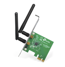 Adaptador Inalámbrico PCI Express N de 300Mbps / Tecnología MIMO / Cifrado WPA/WPA2 / Compatible con Windows