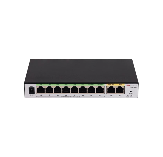 Router Gigabit PoE+ / Ideal para Access Point (AP) / 8 Puertos Gigabit PoE+ / 2 Puertos WAN / Hasta 200 clientes