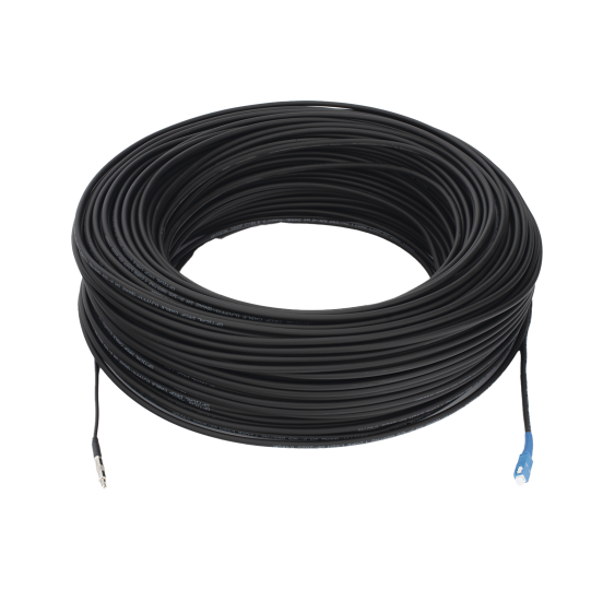 Fibra Óptica Drop G657A2 Simplex 150 Metros - SC/UPC