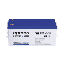 Batería 12 Vcc / 200 Ah / UL / Tecnología AGM-VRLA / Ciclo profundo / Para uso en aplicaciones fotovoltaicas y de emergencia / T