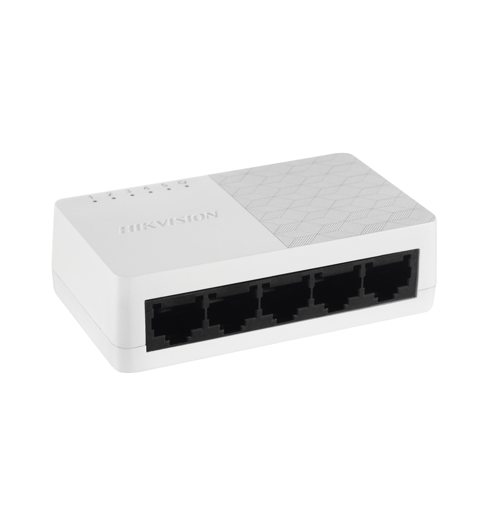 Switch No Administrable de 5 Puertos para Escritorio / Fast Ethernet  10 / 100 Mbps / DiseÃ±o Compacto y Estetico