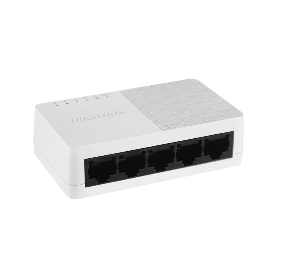 Switch No Administrable de 5 Puertos para Escritorio / Fast Ethernet  10 / 100 Mbps / DiseÃ±o Compacto y Estetico