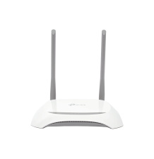 Router Inalámbrico WISP, 2.4 GHz, 300 Mbps, 2 antenas externas omnidireccional 5 dBi, 4 Puertos LAN 10/100 Mbps, 1 Puerto WAN 10