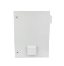 Gabinete Ventilado de Acero IP55 Uso en Exterior (500 x 700 x 250 mm) con Placa Trasera Interior Metálica y Compuerta Inferior A