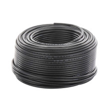 Cable Fotovoltaico Negro / 6mm² (10AWG) / Material COBRE / 2000V / Rollo de 100m