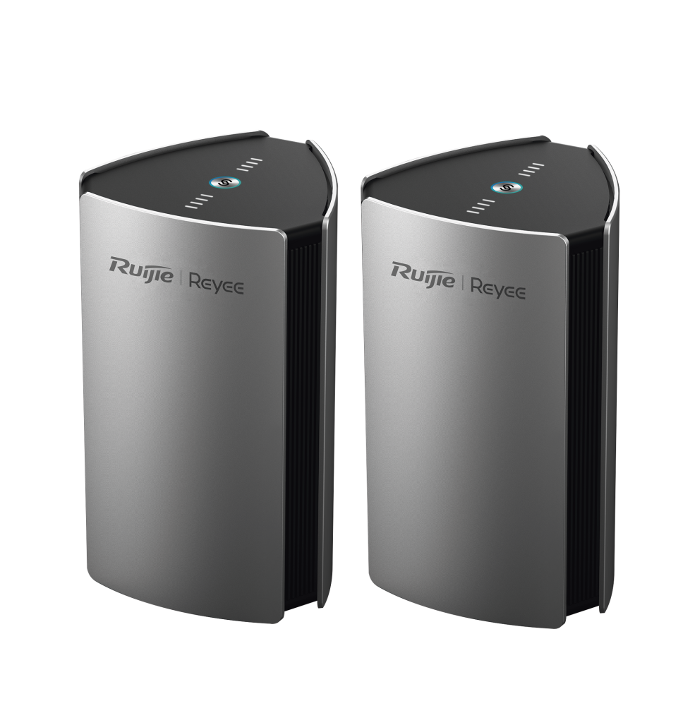 Paquete 2 piezas Home Router inalámbrico MESH WI-FI 6 4x4 doble banda 1 puerto WAN Gigabit y 4 puertos LAN Gigabit