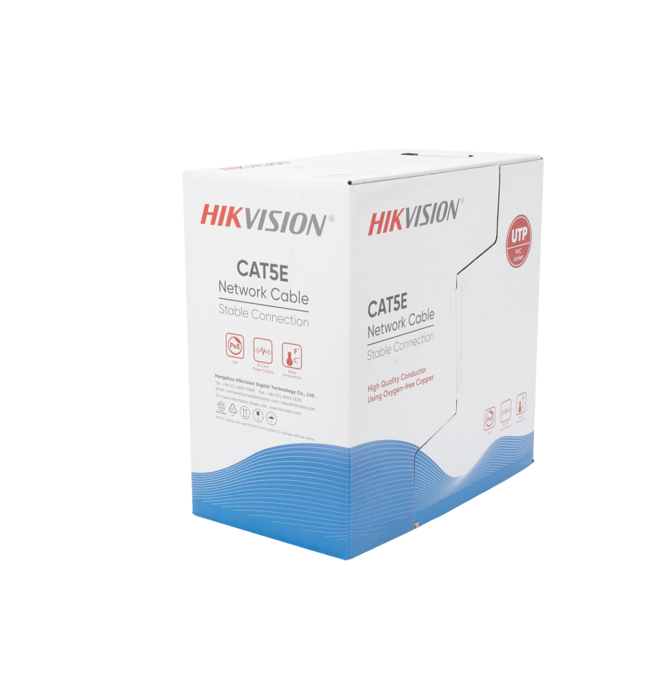 Bobina de Cable UTP 305 Metros Cat5E Azul - Videovigilancia y Redes