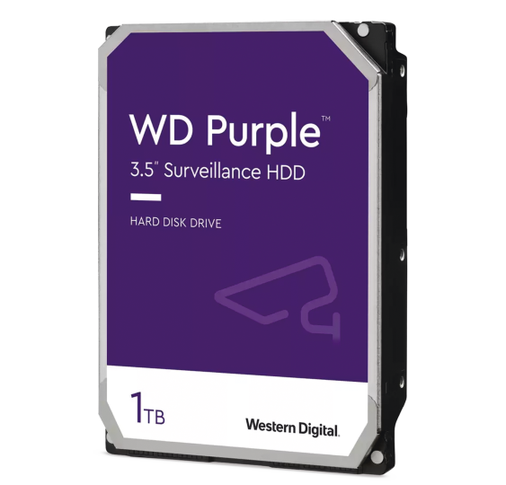 Disco Duro Purple de 1 TB / 5400 RPM / Optimizado para Soluciones de Videovigilancia / Uso 24-7 / 3 AÃ±os de Garantia