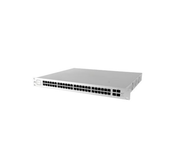 UniFi Switch PoE+/ Pasivo 24V, Administrable de 48 puertos 10/100/1000 Mbps, 2 puertos SFP Gigabit , 2 puertos SFP+ 10 G, 500W