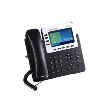 TelÃ©fono IP Empresarial para 4 líneas. Puede agregar hasta 160 BLF (teclas de marcación rápida) con cuatro GXP2200EXT