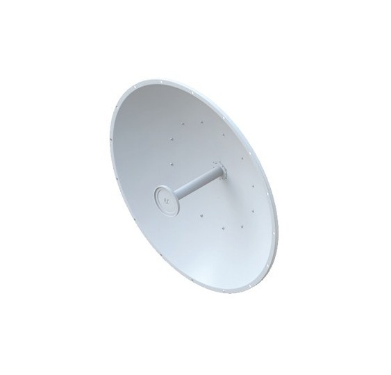 Antena Direccional airFiber X, ideal para enlaces Punto a Punto (PtP), frecuencia 5 GHz (4.9 - 5.8 GHz) de 34 dBi slant 45