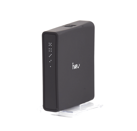 (hAP ac2) 5 Puertos Gigabit Ethernet, 1 puerto USB, Doble Banda 802.11 b/g/n/ac, antena de 2.5 dBi hasta 500 mW de Potencia