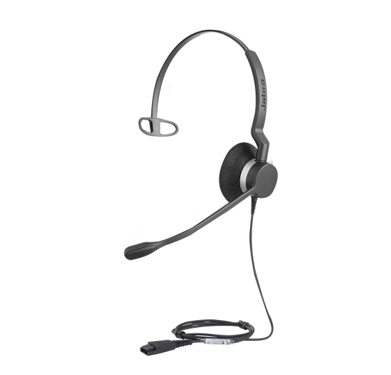 Jabra Biz 2300 Mono con conexión QD, resistente para contact center con brazo articulado con giro de 360Âº  (2303-820-105)