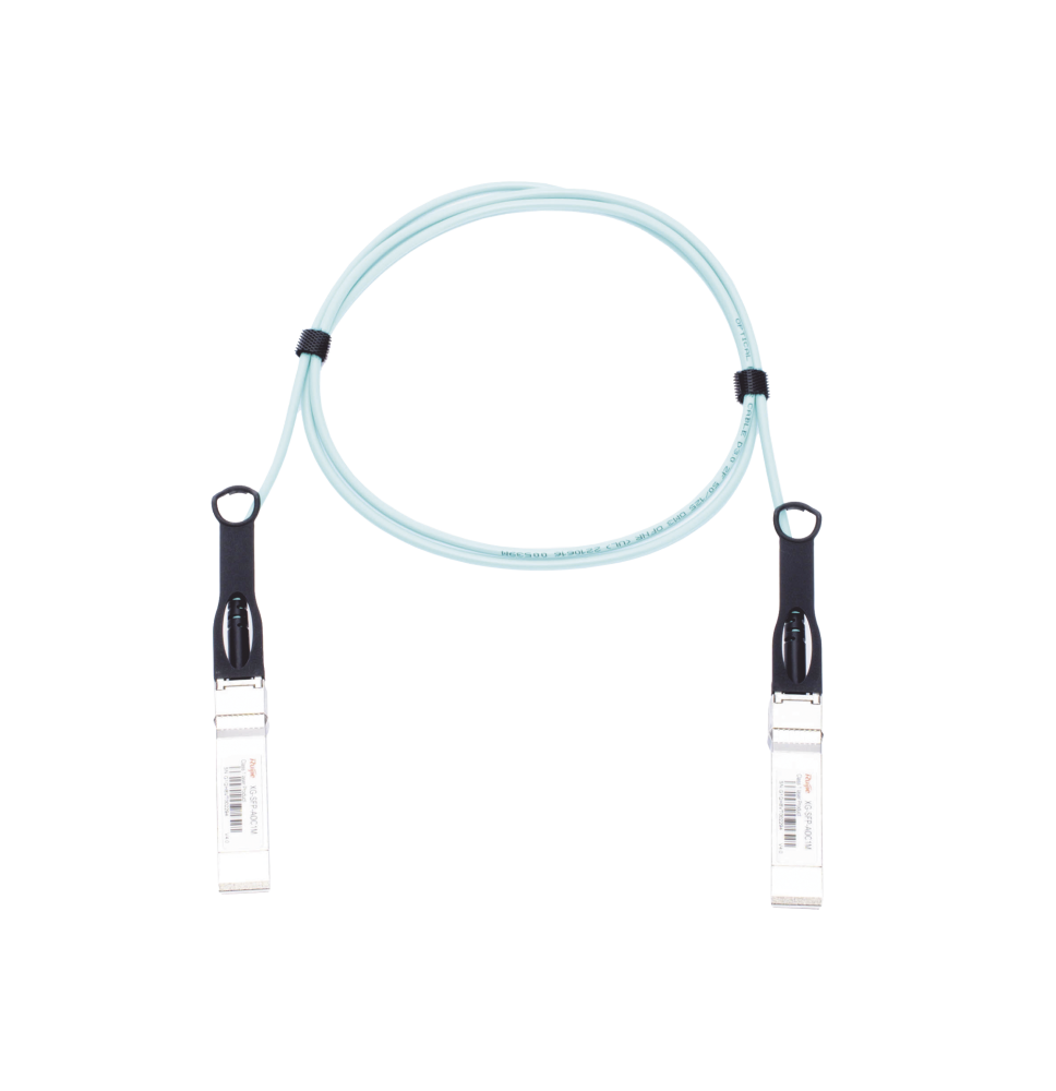 Jumper de fibra con  MINI-GBIC SFP+ 10GB 1m