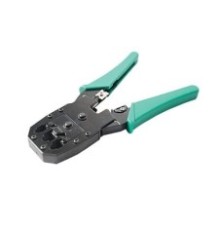 Pinzas para plegar (Ponchadoras) cables RJ11 RJ12 RJ45 telefónicos y cables de red Cat5e Cat6 Cat6a y con Cavidades