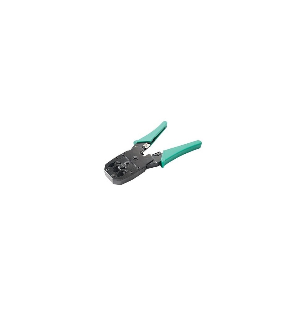 Pinzas para plegar (Ponchadoras) cables RJ11 RJ12 RJ45 telefónicos y cables de red Cat5e Cat6 Cat6a y con Cavidades