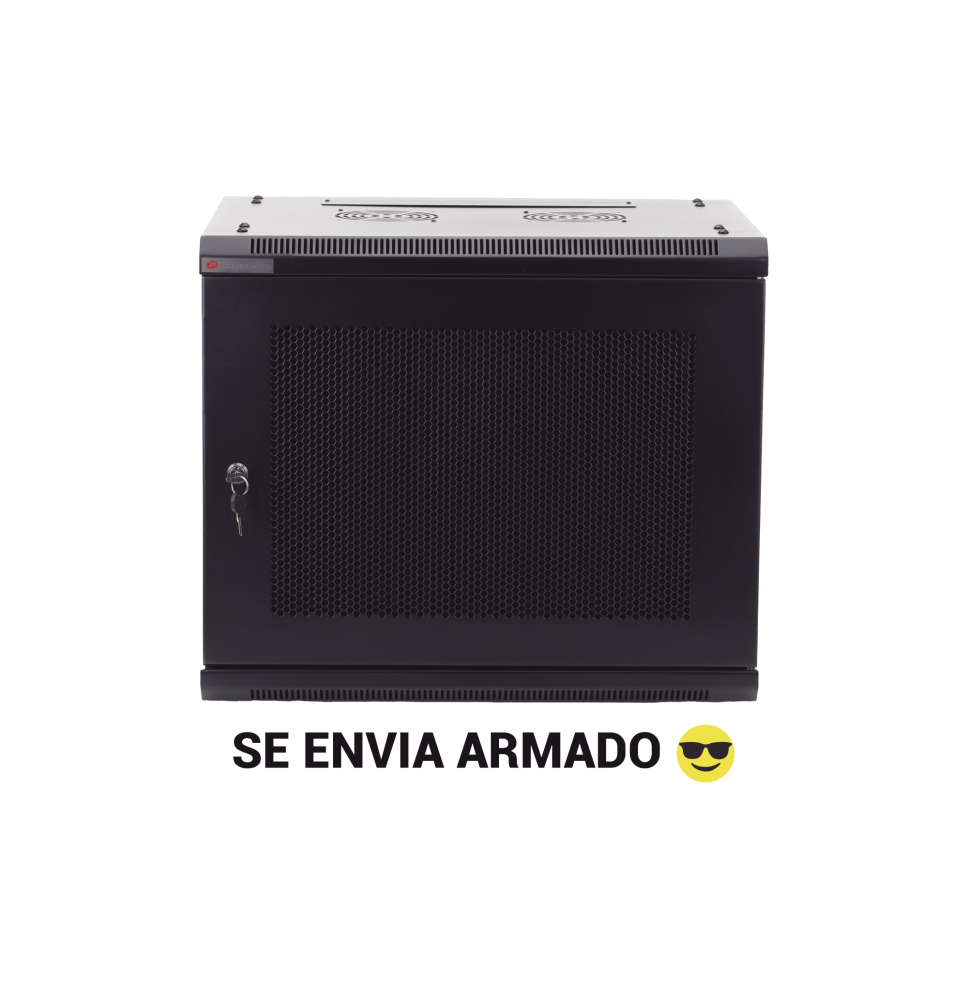 Gabinete PRECISION 19in 9UR 450mm Negro - Alta Capacidad