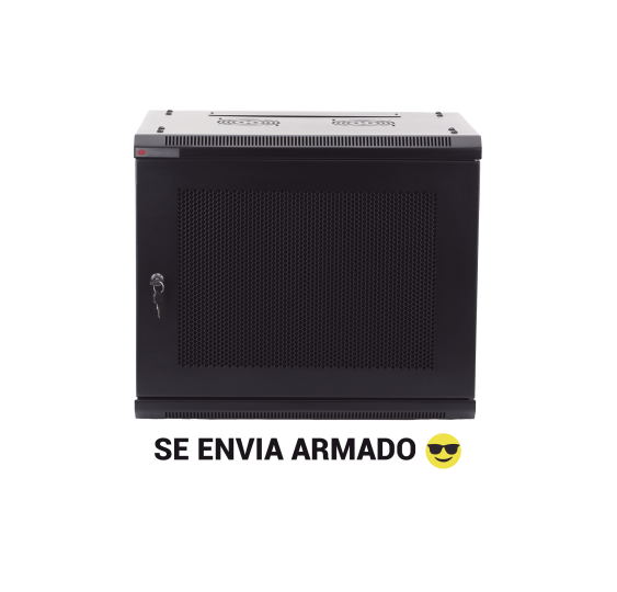 Gabinete PRECISION 19in 9UR 450mm Negro - Alta Capacidad