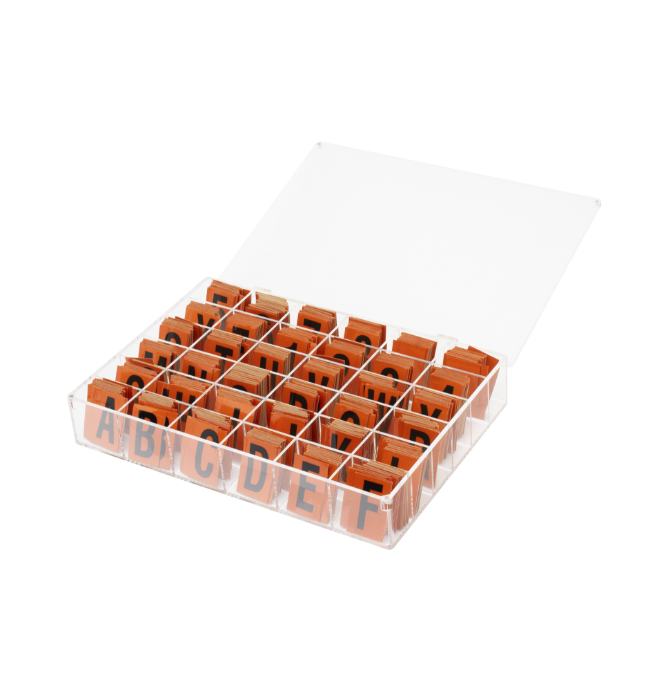 Kit Etiquetas Reflectivas LP-KER para Cajas de Empalme de Fibra Óptica