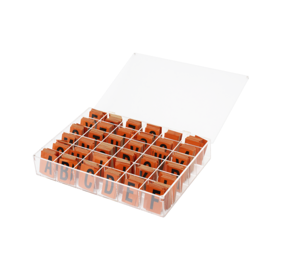 Kit Etiquetas Reflectivas LP-KER para Cajas de Empalme de Fibra Óptica