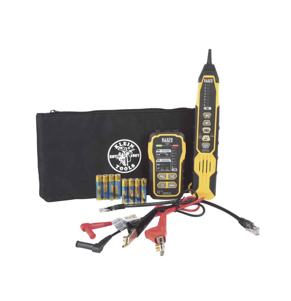 Kit Generador de Tono Digital y Sonda de Rastreo de Cables | Klein Tools