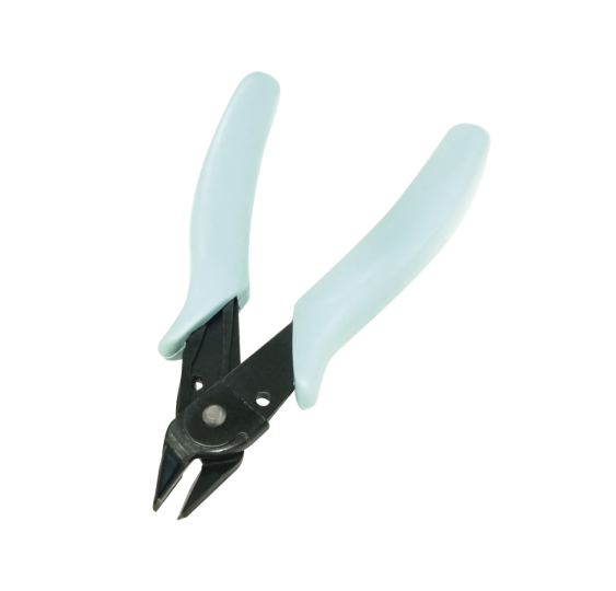 Pinza De Corte Micro de 5" (125 mm). Acero c/mango Ergonómico de PVC. Uso Electrónico. Corte al Ras.