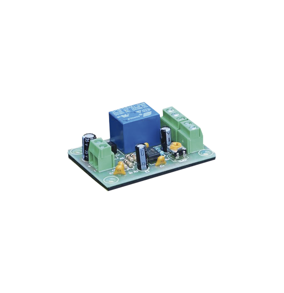 Módulo de retardo de tiempo para botones de salida / retardo 1 a 30 seg / con salida de voltaje