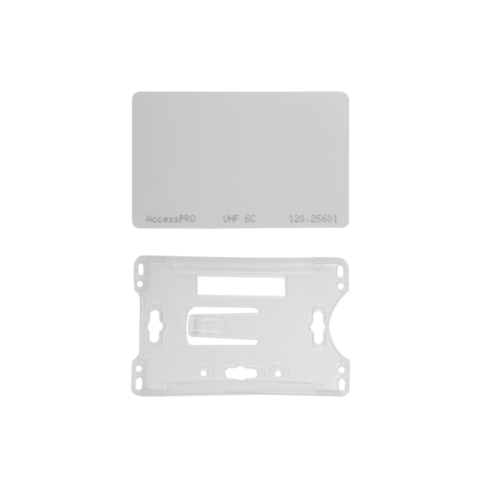 Kit de  Tag UHF tipo Tarjeta para lectoras de largo alcance 900 MHZ / EPC GEN 2 / ISO 18000 6C / No imprimible /