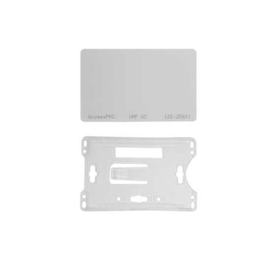 Kit de  Tag UHF tipo Tarjeta para lectoras de largo alcance 900 MHZ / EPC GEN 2 / ISO 18000 6C / No imprimible /