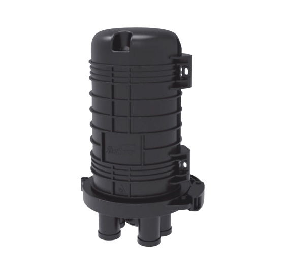 Caja de Distribución de Fibra Óptica Vertical - Hasta 48 Empalmes - IP68