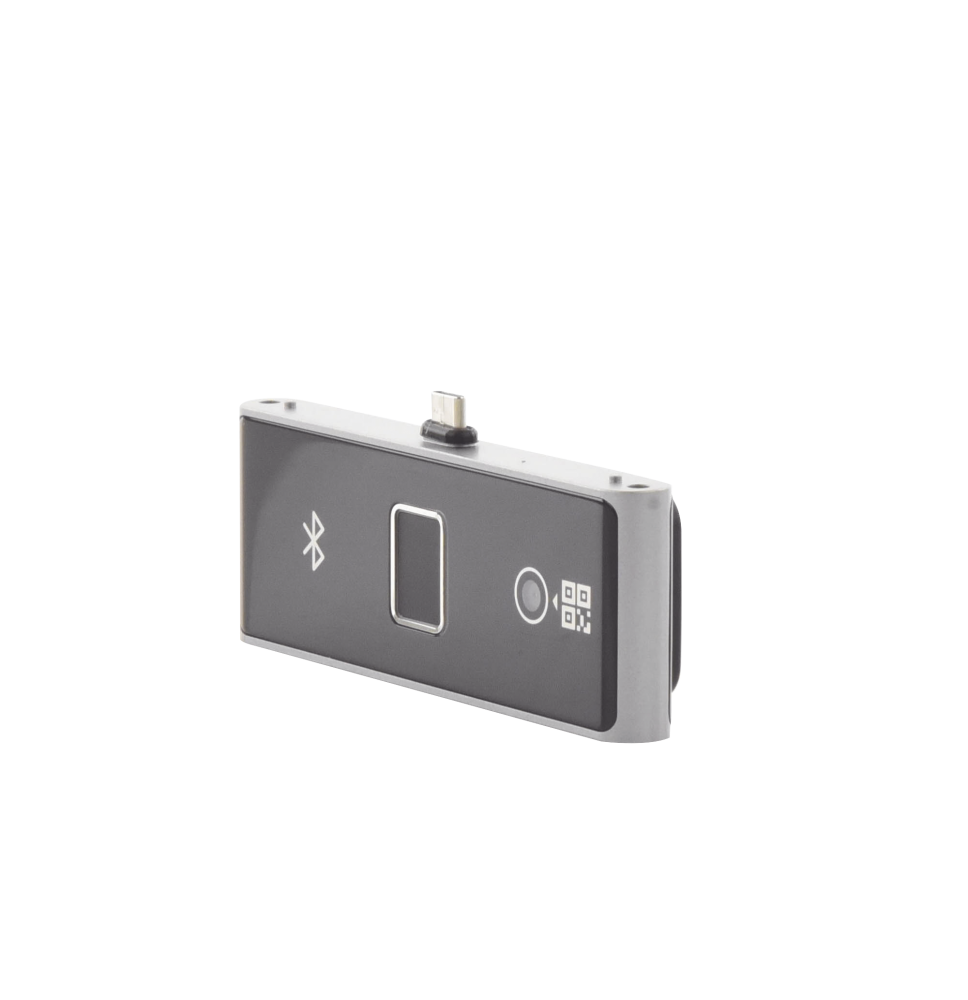 Módulo lector de Huellas Códigos QR y Bluetooth / Compatible con DS-K1T673DWX / Conexión USB