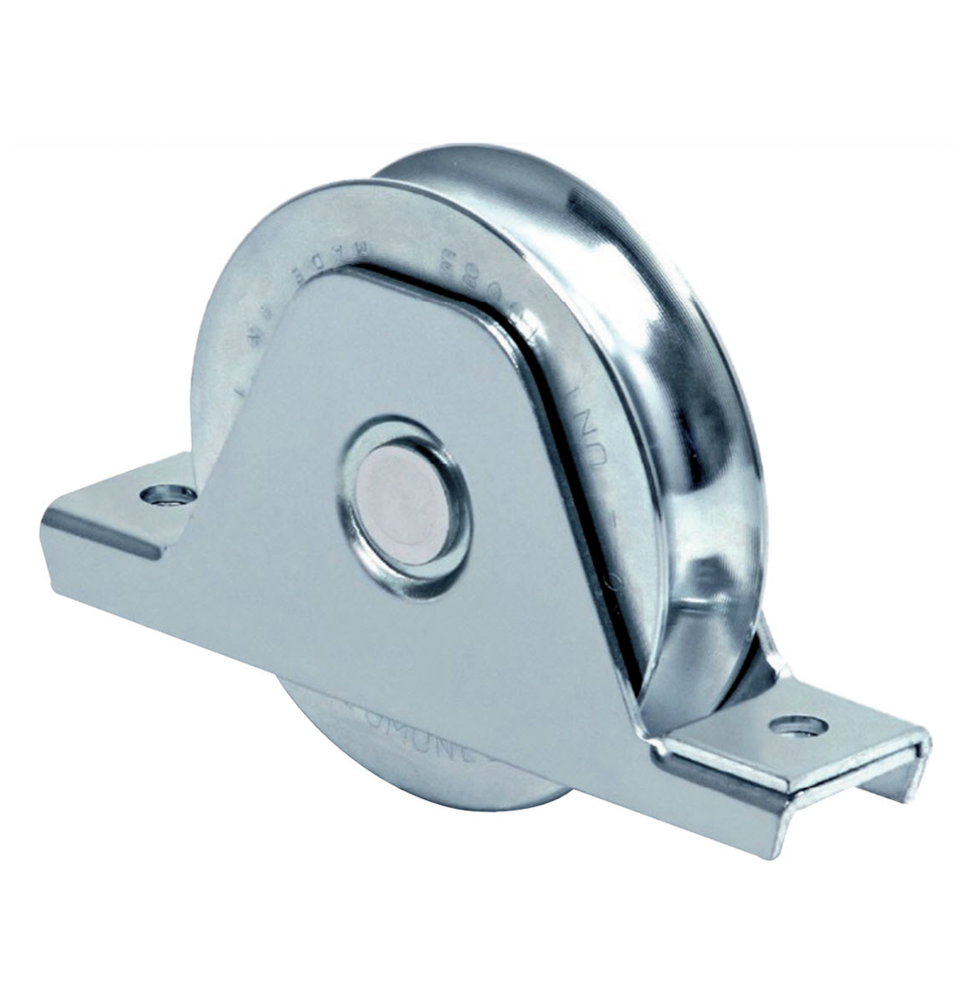 338 - Rueda de 10 cm / Capacidad Para Puertas de Hasta 380 kg / Canal Tipo "U"