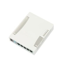 Switch Mikrotik 5 puertos Gigabit Ethernet y 1 SFP