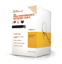 Bobina de Cable Cat6+ 305 Metros para Videovigilancia - Alto Rendimiento