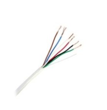 Bobina de 305 Metros / 6 x 22 AWG  / Cable de Cobre / Tipo CMR / Para Interior / Para Aplicaciones de Control de