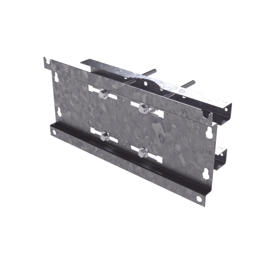 Herraje de Sujeción para LP-FORTE-09U-R3 - Montaje Versátil