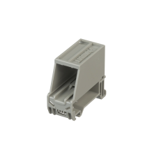 Adaptador Blindado de 1 Puerto Mini-Com para Montaje en Riel DIN 35mm