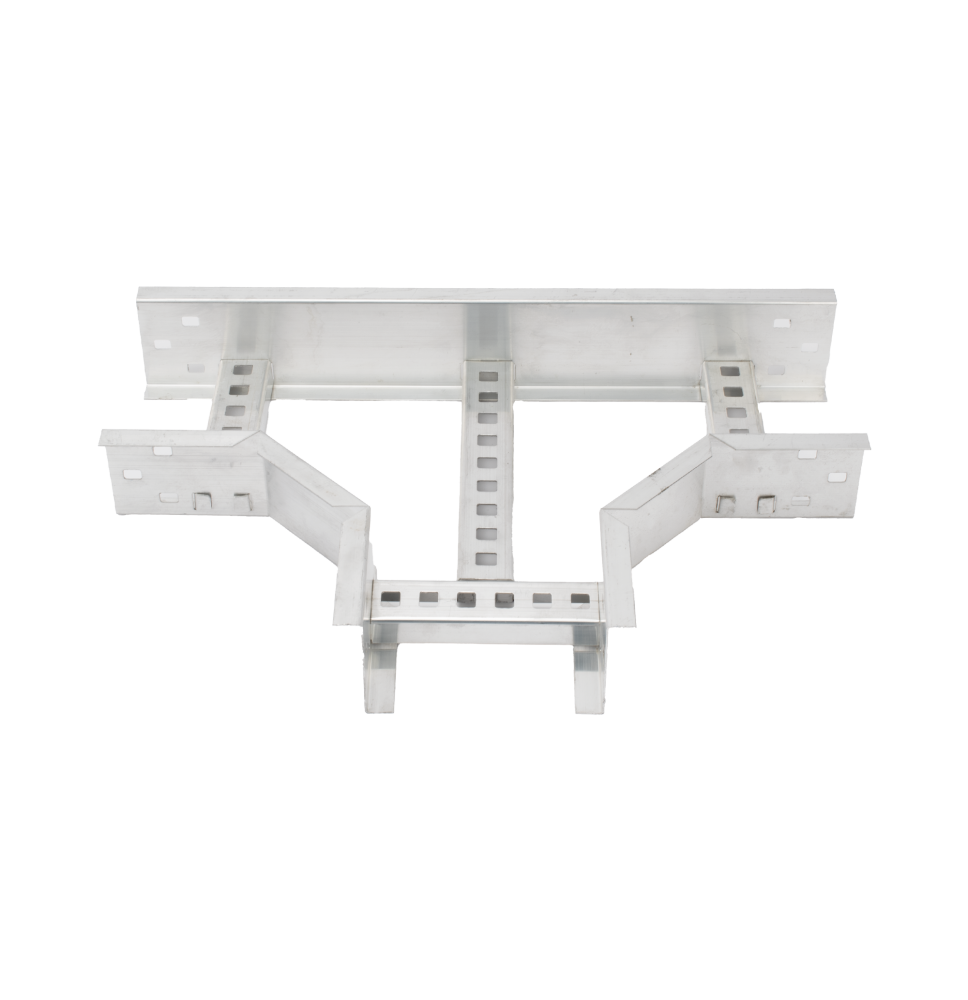 Derivación 'T' Horizontal de Aluminio Perfil Z - Racks y Cableado