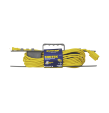 Extensión Eléctrica de Uso Rudo 6 metros / 127 V CA 10 A Máximo / Color Amarillo.