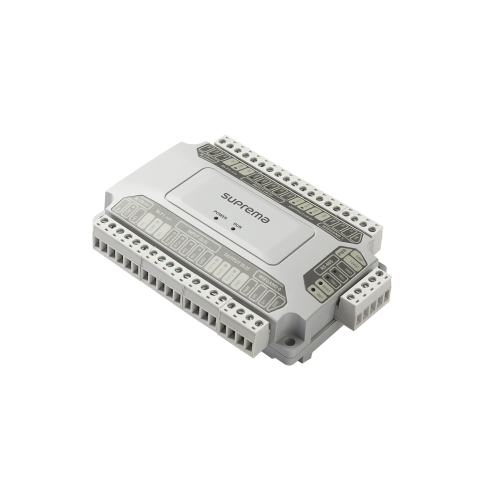 Módulo para Control de Puertas / 2 Entradas/Salidas Weigand / 4 Salidas de Relevador tipo C / Uso con BioStar 2