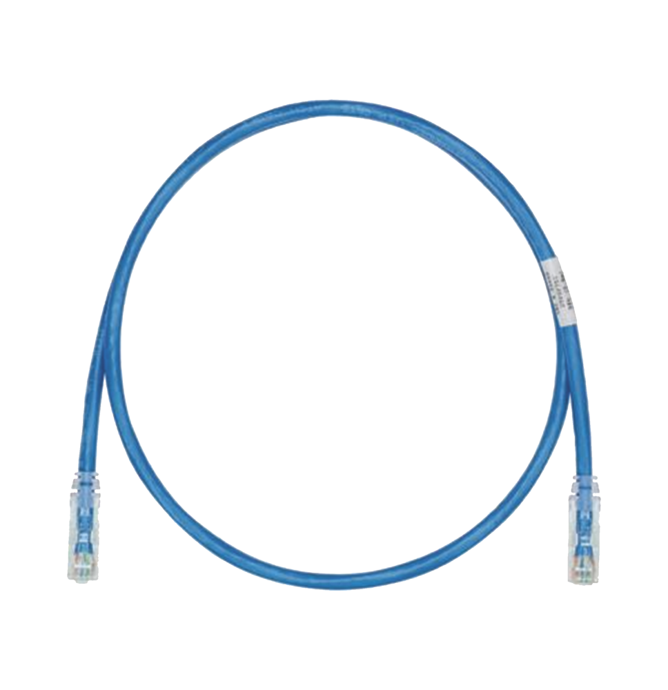 Cable de Parcheo UTP Cat6, 10 Metros, 24 AWG, Color Azul - Tienda Online