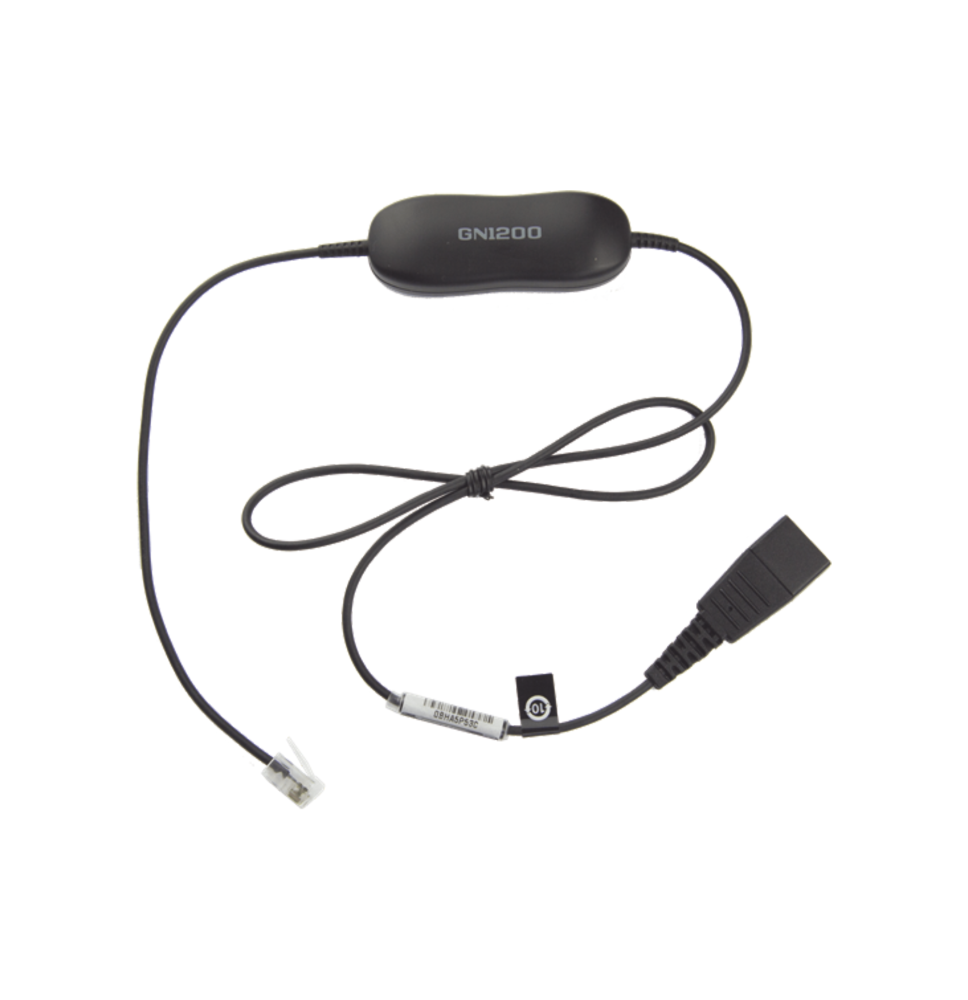 Jabra GN1200 cable con conexión QD y RJ-9 (88001-99)