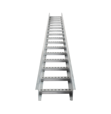 Escalera de Aluminio Portacables Perfil Z - 3.66 Metros